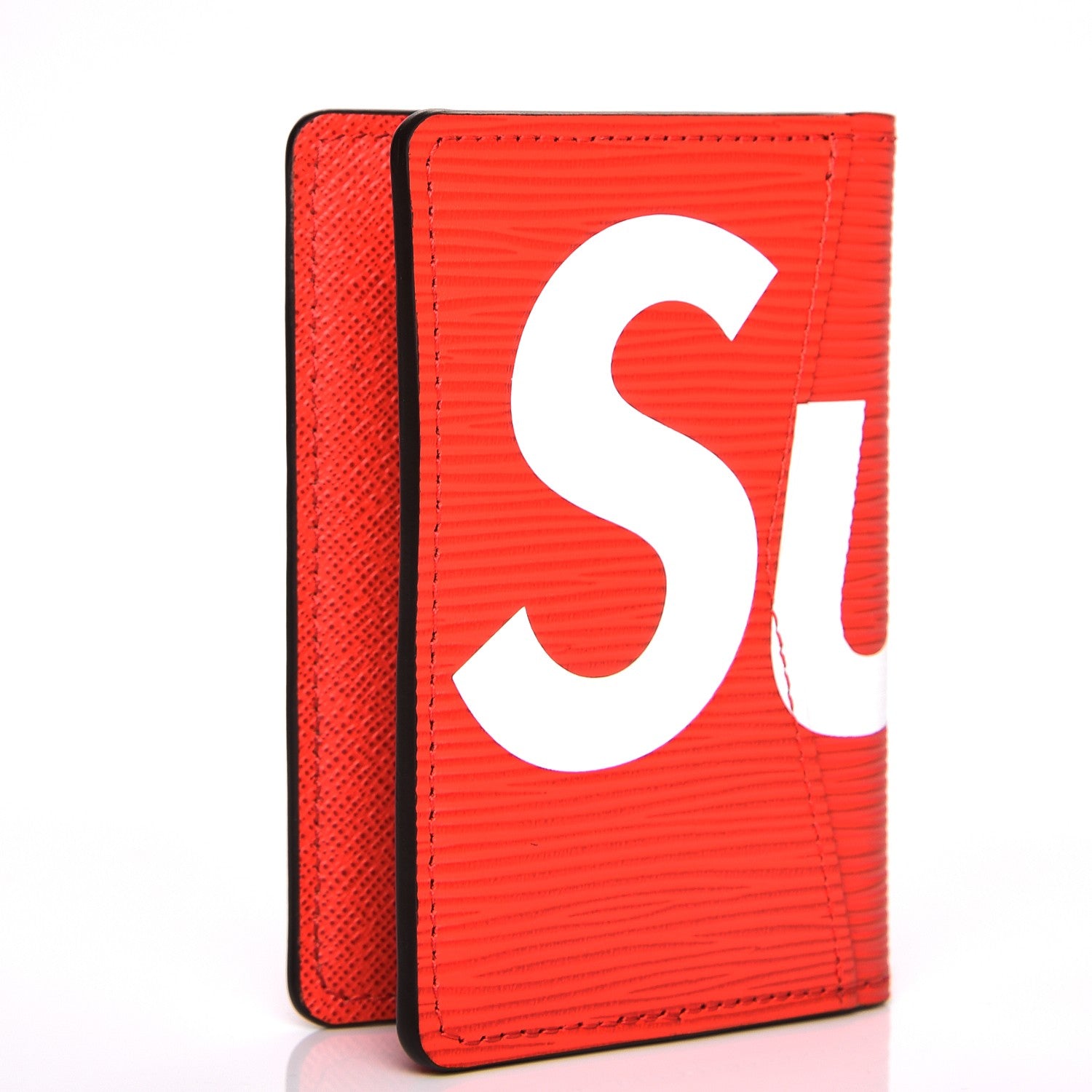 Louis Vuitton X SUPREME Epi Pocket Organizer Red 3 of 8