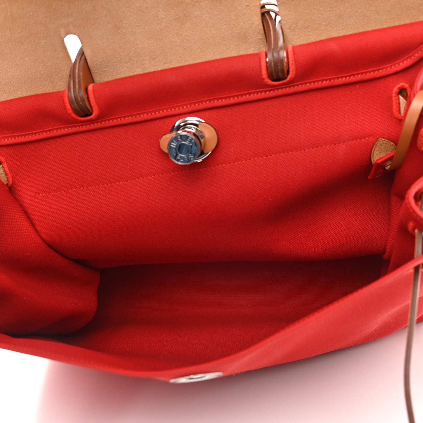 Vache Hunter Toile Herbag Zip 39 MM Rouge Tomate Natural