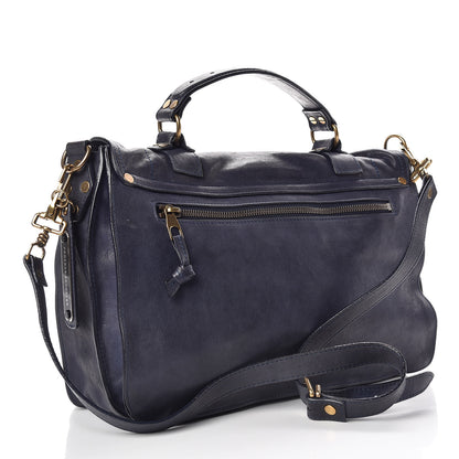 Proenza Schouler Lambskin Medium PS1 Satchel Midnight 3 of 10