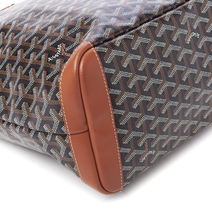 Goyard Goyardine Artois MM Black Gold 6 of 8