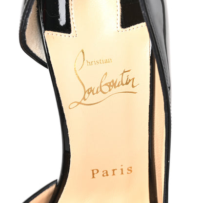 Christian Louboutin Patent Iriza 100 Pumps 38 Black 7 of 8