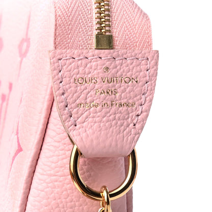 Louis Vuitton Empreinte Monogram Giant By The Pool Mini Pochette Accessories Bouton De Rose 6 of 8
