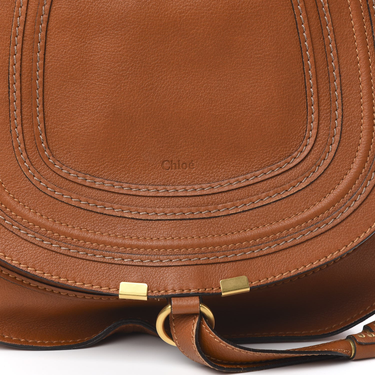 Chloe Calfskin Medium Marcie Hobo Tan 11 of 11