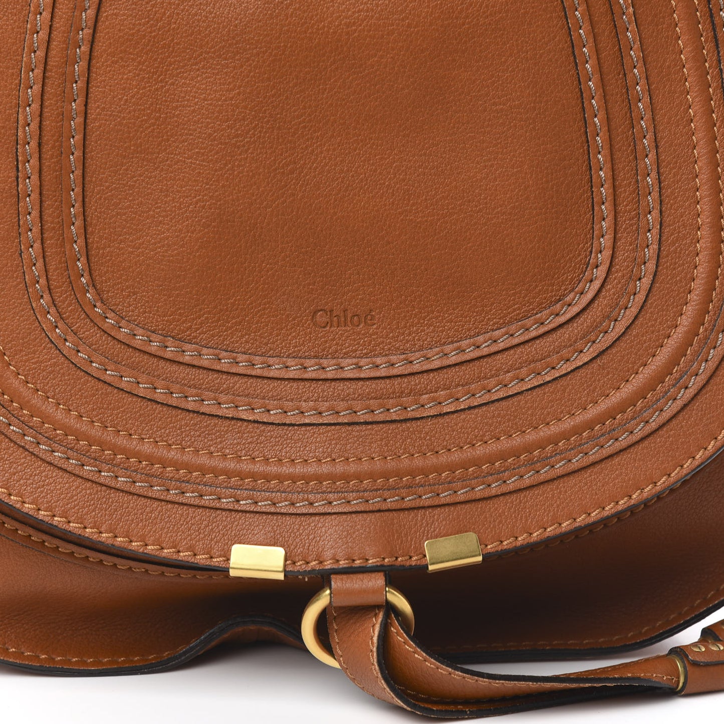 Calfskin Medium Marcie Hobo Tan