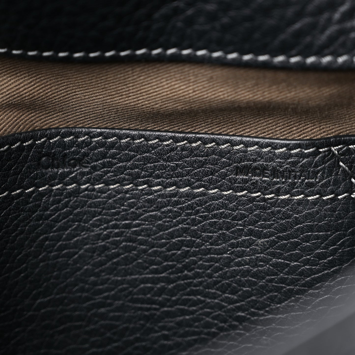 Calfskin Medium Marcie Round Crossbody Bag Black