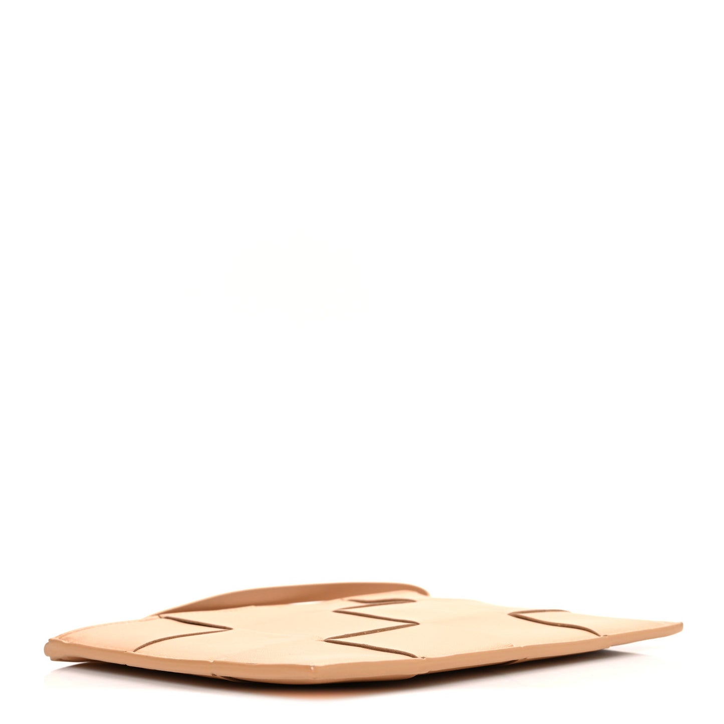 Nappa Maxi Intrecciato Medium Bill Pouch Almond
