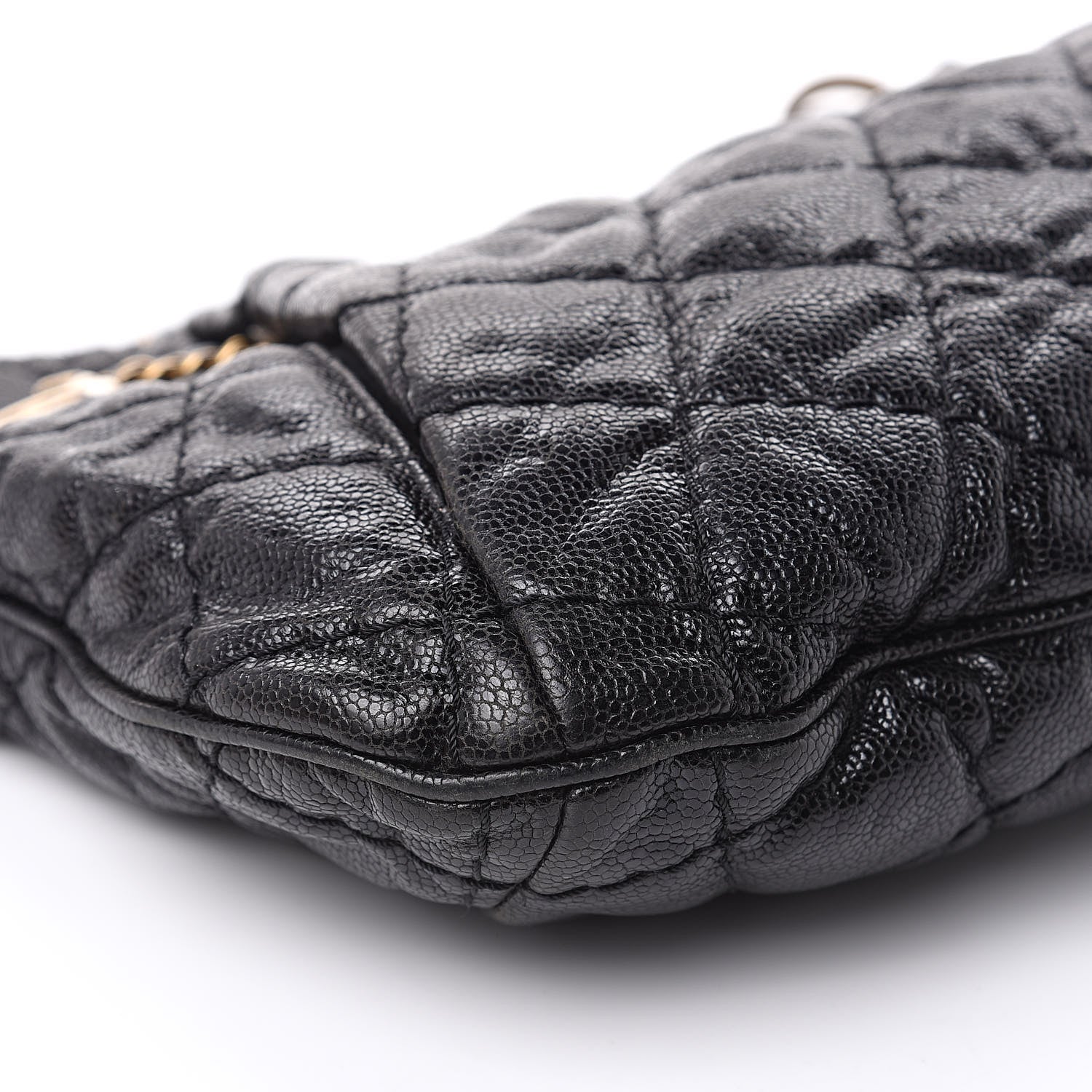 Chanel Iridescent Caviar Quilted Tote Black 9 of 12