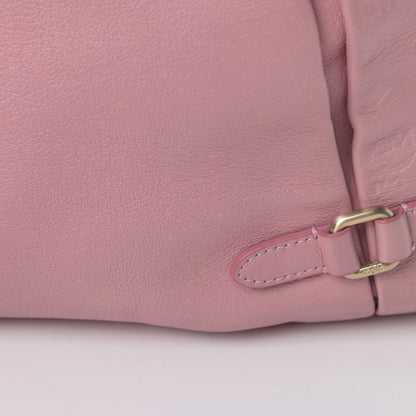 MCM Calfskin Ottomar Drawstring Shoulder Bag Pink 15 of 18