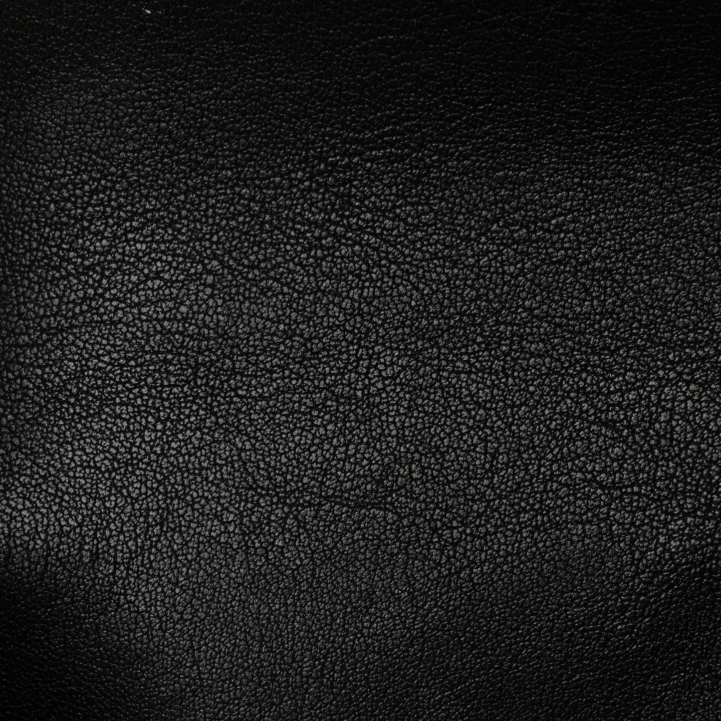 Sheepskin Matelasse Chevron Monogram Medium College Bag Black