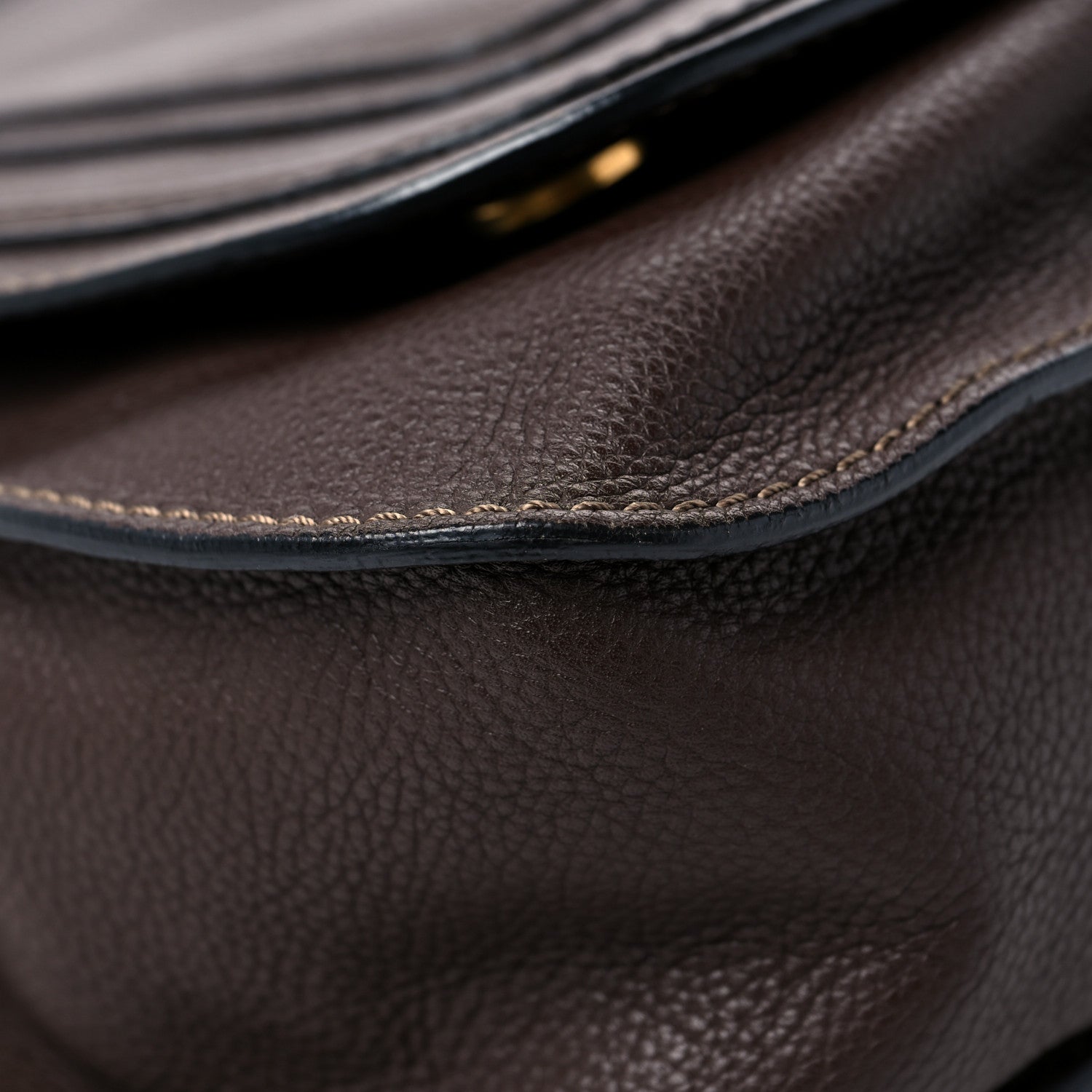 Chloe Calfskin Medium Marcie Top Handle Bag Truffle 21 of 24