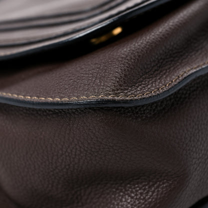 Chloe Calfskin Medium Marcie Top Handle Bag Truffle 21 of 24