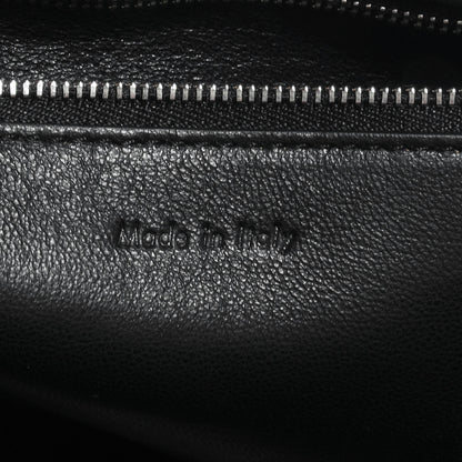 Celine Pebbled Leather Medium Edge Shoulder Bag Pearl Grey 7 of 8