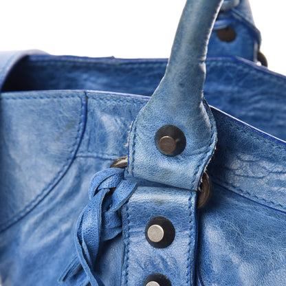 Balenciaga Agneau Classic Hardware City Bleu 8 of 22