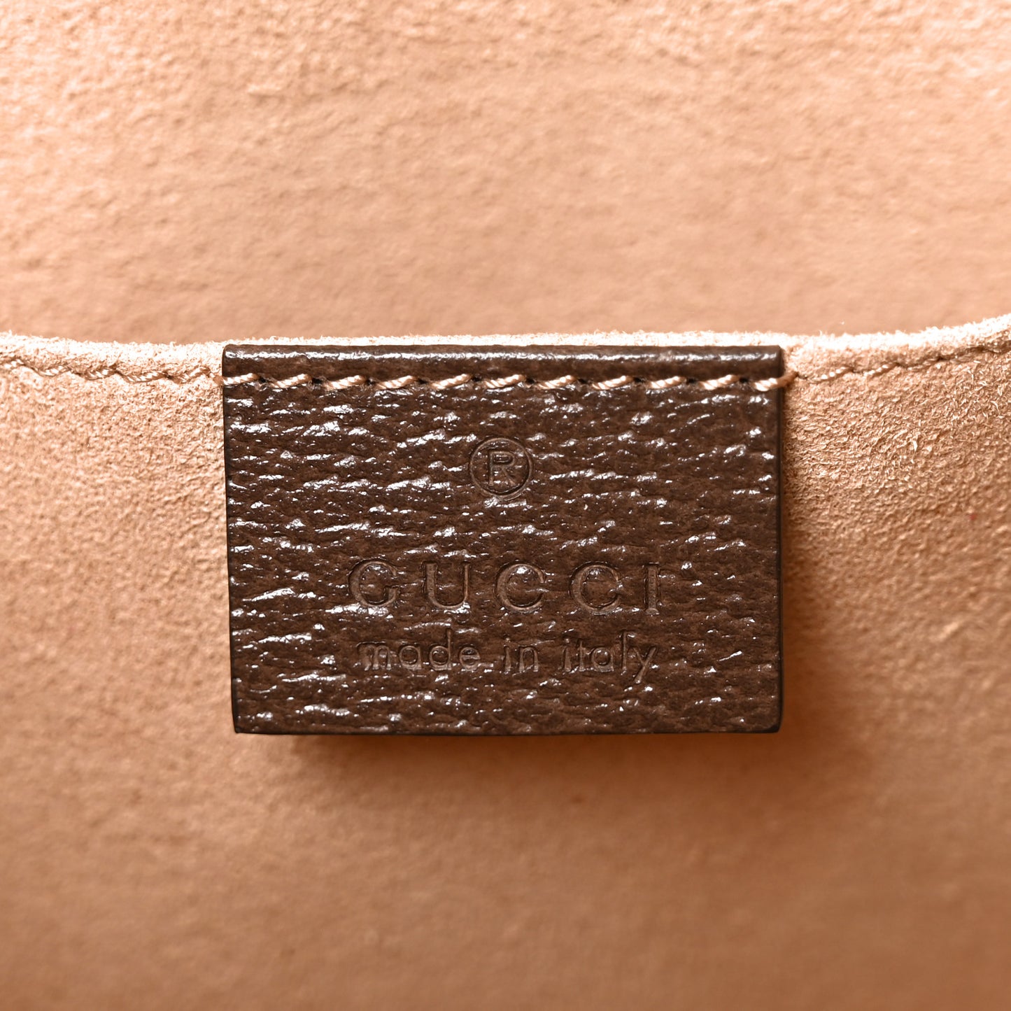 GG Supreme Monogram Web Ophidia Pouch Brown