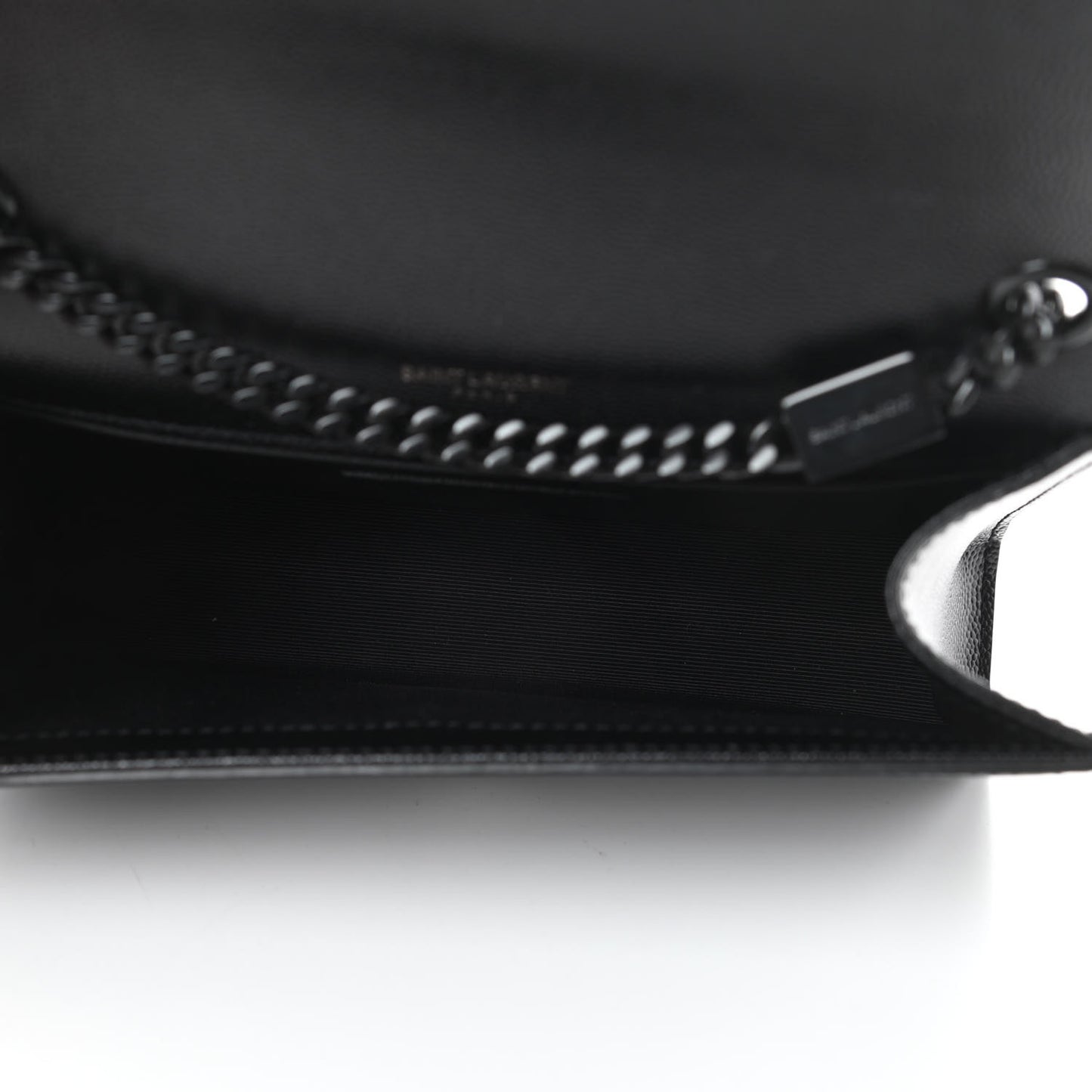 Grain De Poudre Small Monogram Kate Satchel Black