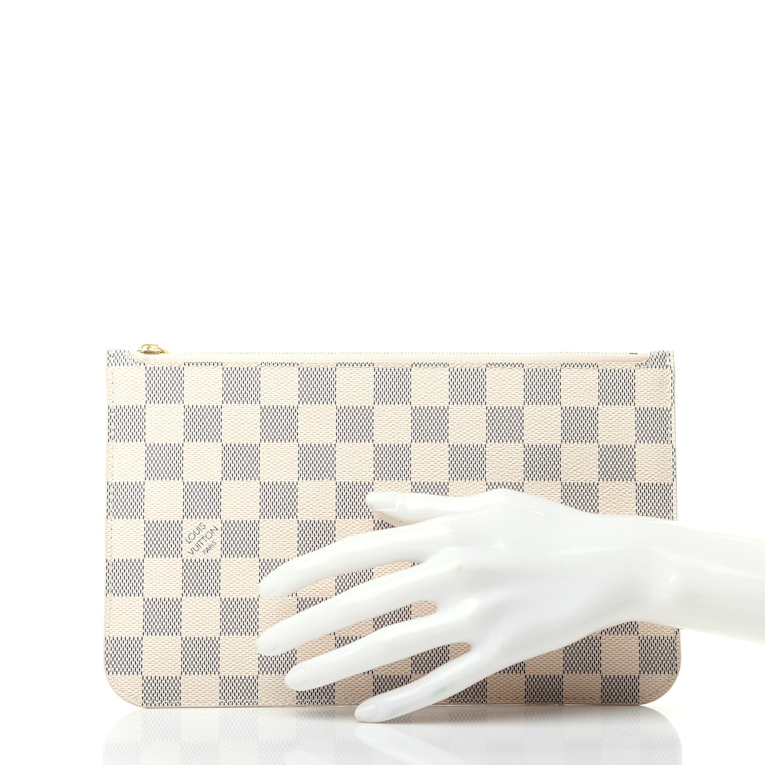 Louis Vuitton Damier Azur Neverfull MM GM Pochette 2 of 7