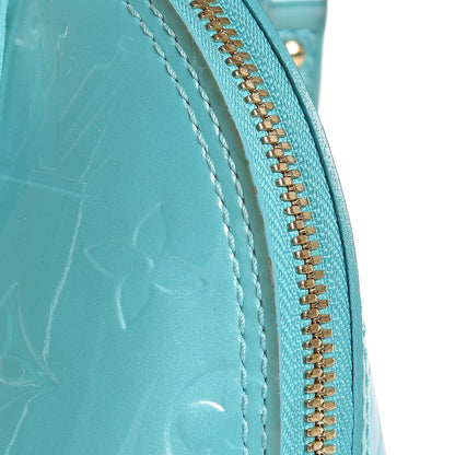 Louis Vuitton Vernis Alma BB Blue Lagon 18 of 24