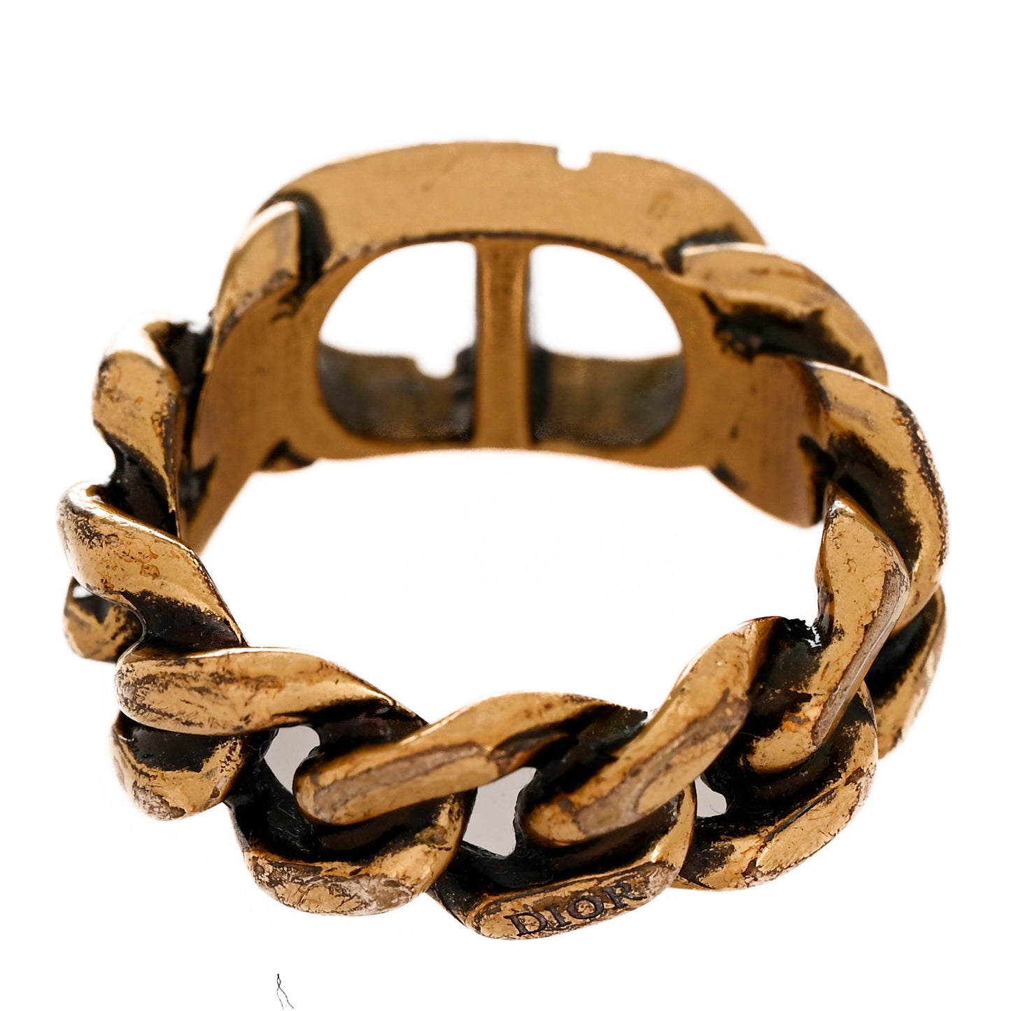 Metal Montaigne 30 Chain Ring S Antique Gold