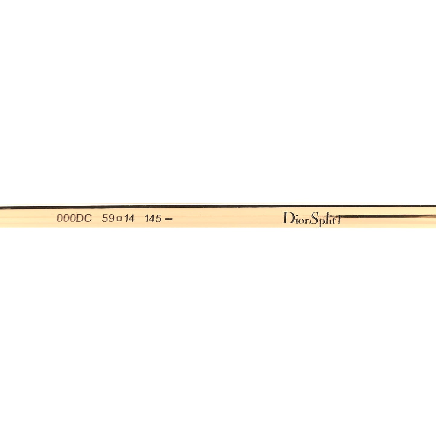 Split 1 Aviator Sunglasses Gold