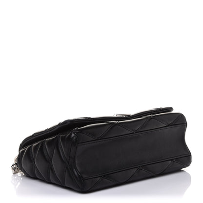 Louis Vuitton Lambskin Malletage GO-14 MM Black 4 of 10