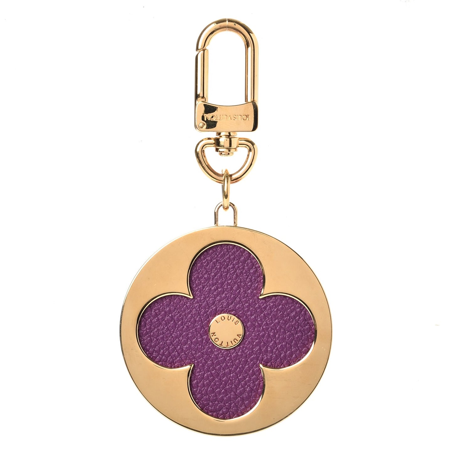 Posy Bag Charm Key Holder Amethyste