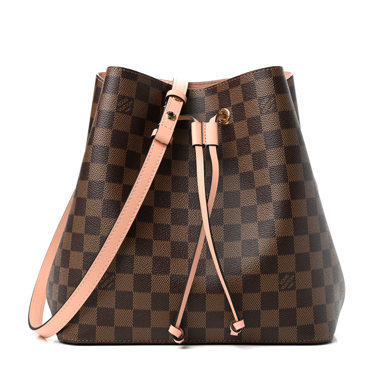 Damier Ebene Neonoe MM Venus Pink