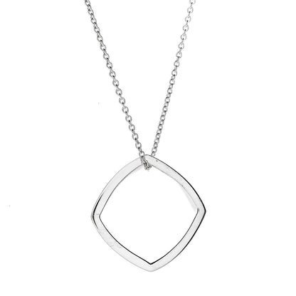Tiffany Sterling Silver Frank Gehry Torque Pendant Necklace 4 of 7