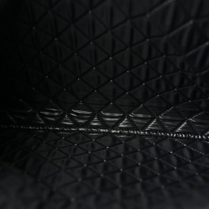 Chanel Caviar Quilted Large Boy Cosmetic Case Black 5 of 9