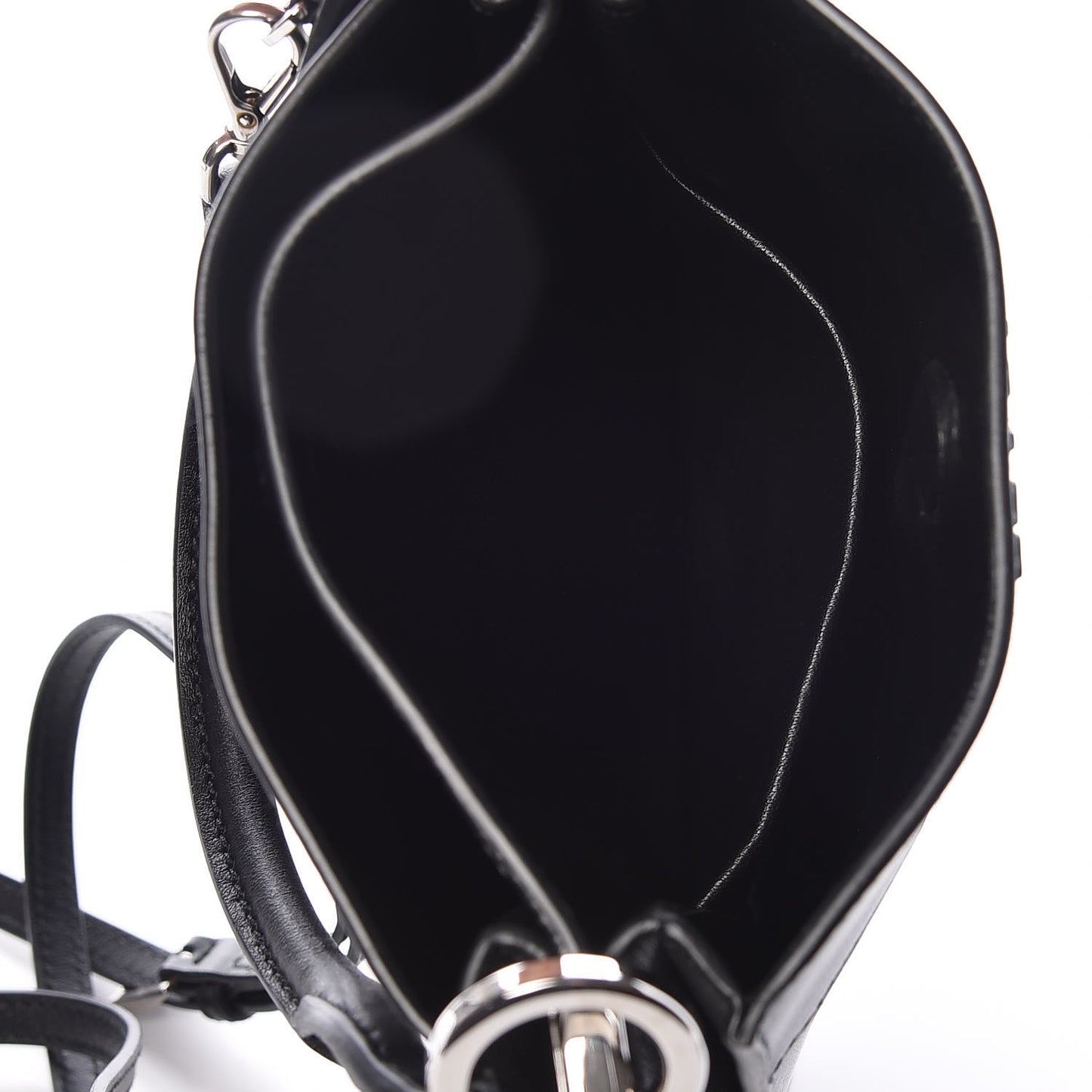 City Calfskin Small Margit Bag Black