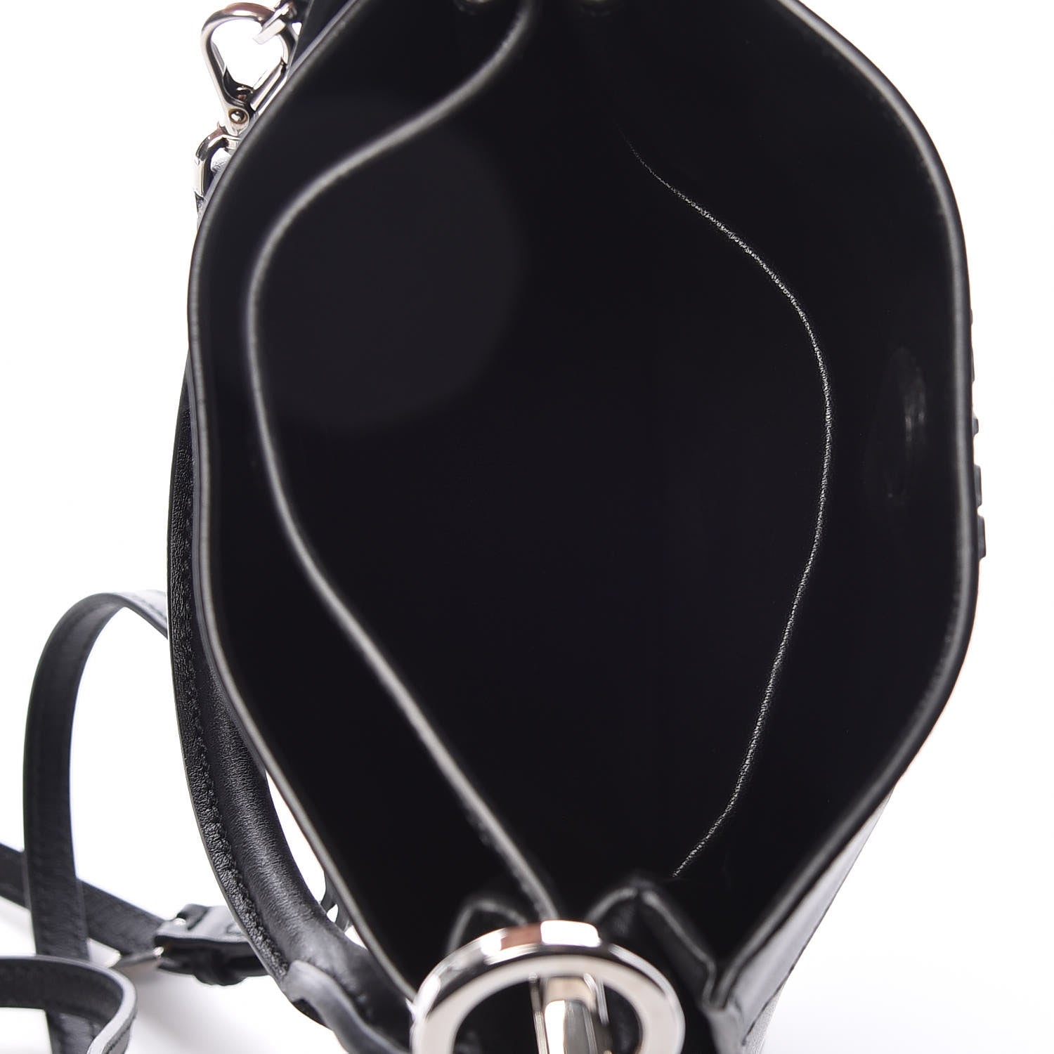 Prada City Calfskin Small Margit Bag Black 6 of 10