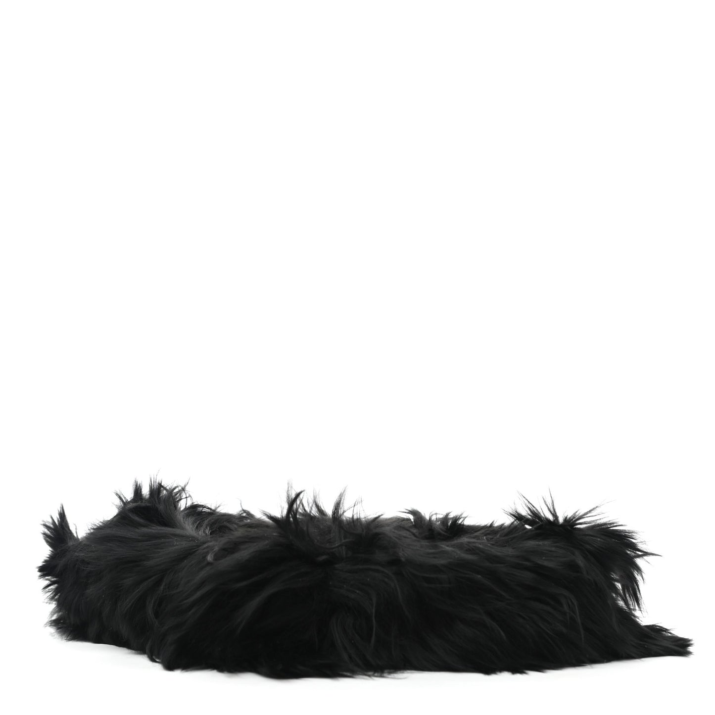 Alpaca Fur Vitello Dolce Strap You Black