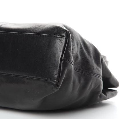 Chanel Lambskin CC Tote Black 11 of 14