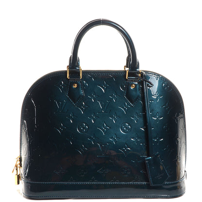 Louis Vuitton Vernis Alma PM Blue Nuit 1 of 7