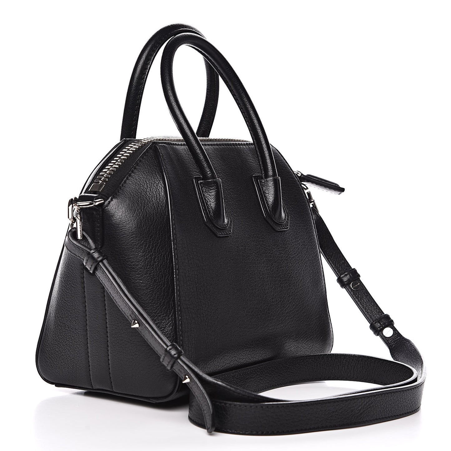 Sugar Goatskin Mini Antigona Black