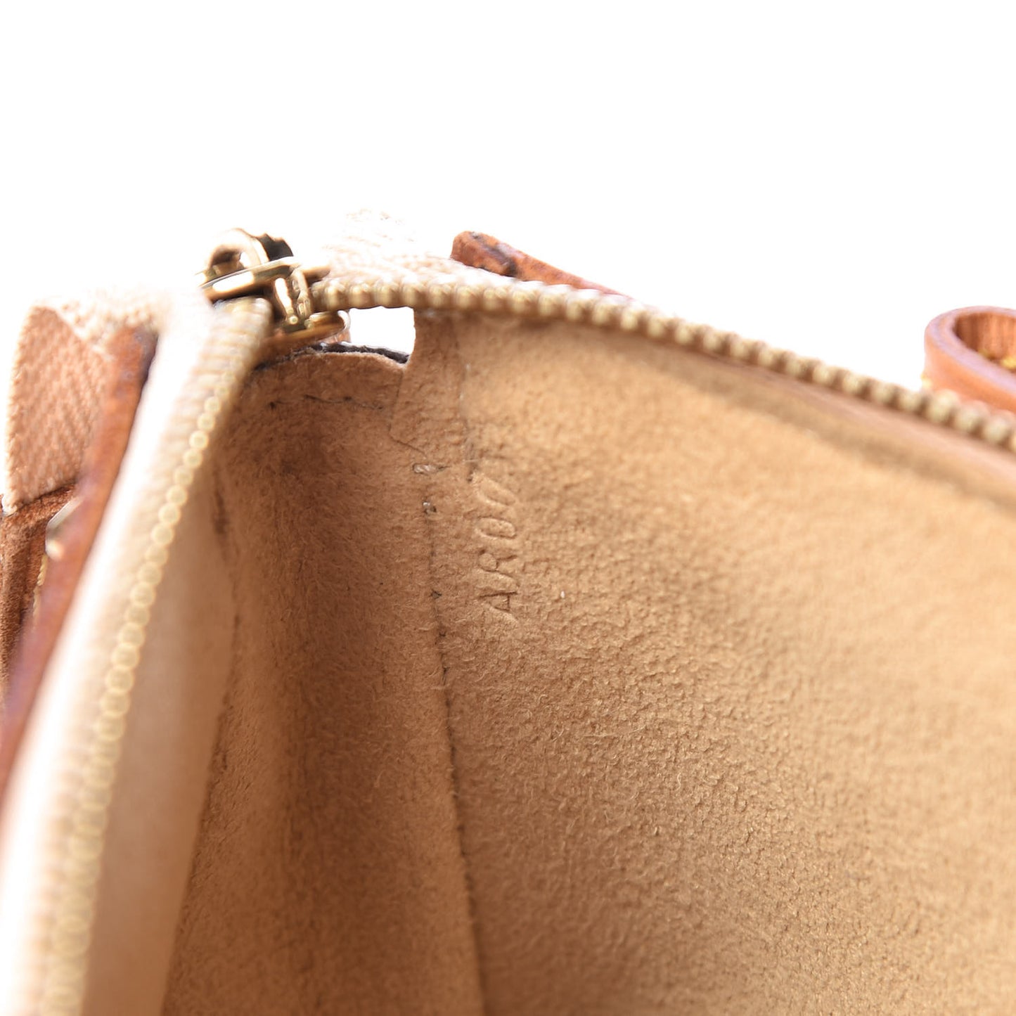 Monogram Cherry Blossom Pochette Accessories Brown