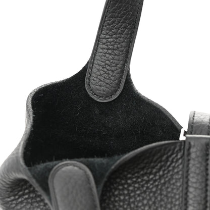 Hermes Taurillon Clemence Picotin Lock 18 PM Black 11 of 13