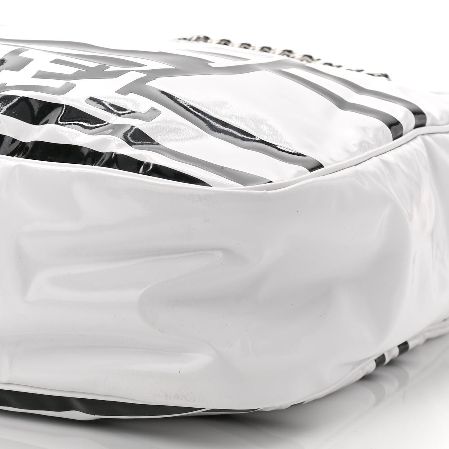 Vinyl Small La Pausa Camera Case White Black