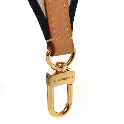 Louis Vuitton Jacquard Speedy Bandouliere 20 Shoulder Strap Black 3 of 3