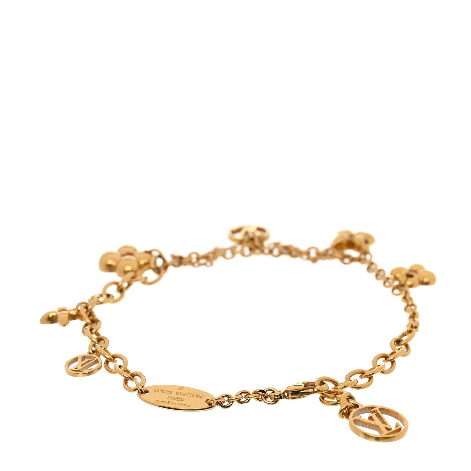 Louis Vuitton Metal Monogram Blooming Supple Bracelet 3 of 5
