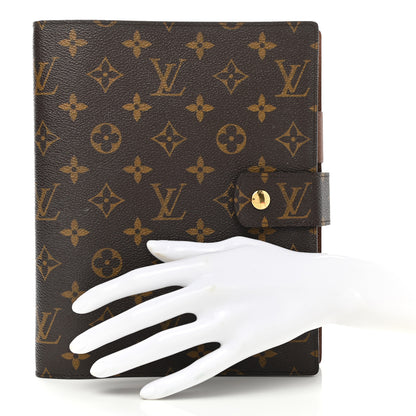 Louis Vuitton Monogram Large Ring Agenda Cover 2 of 8
