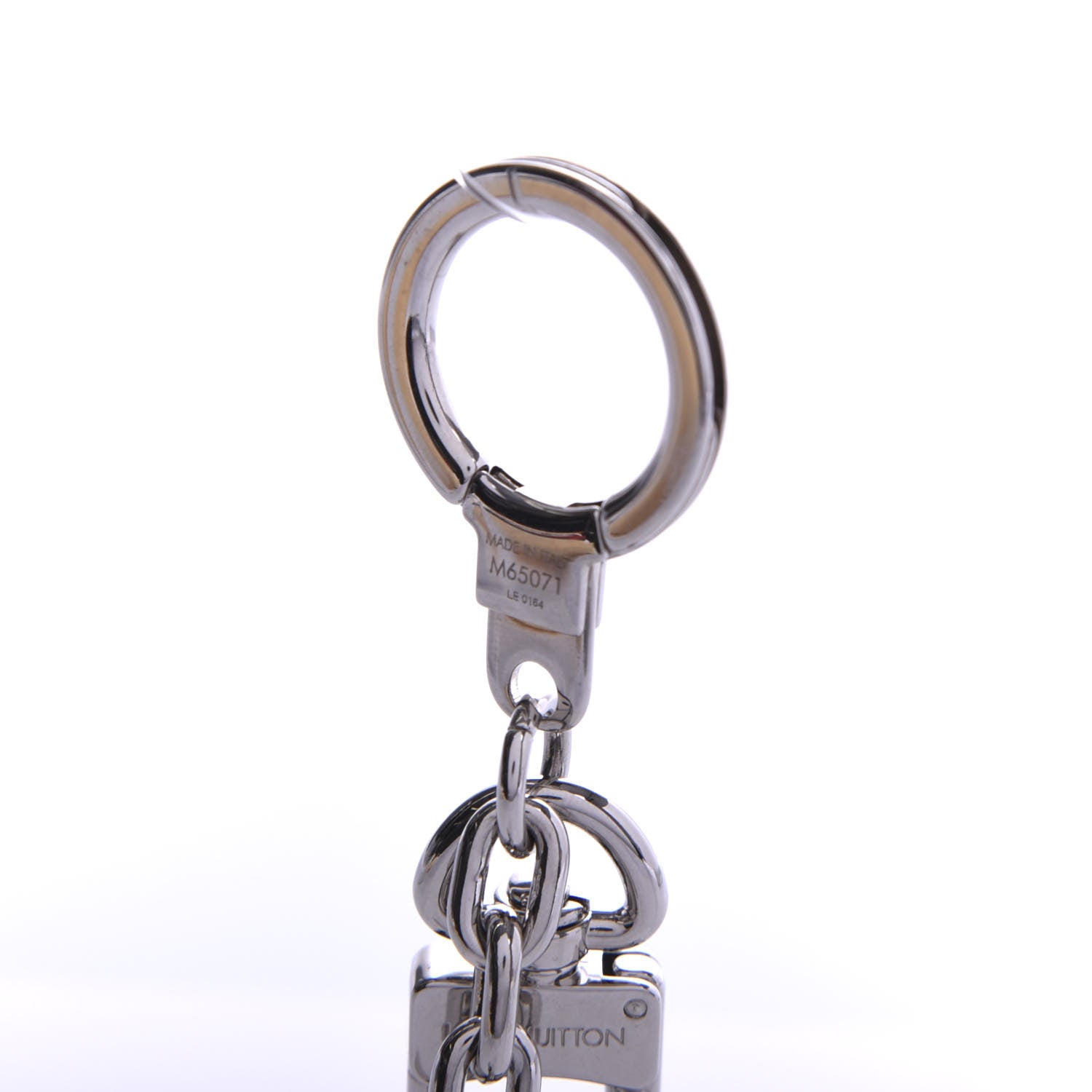 Louis Vuitton LV Initials Key Holder Silver 3 of 3