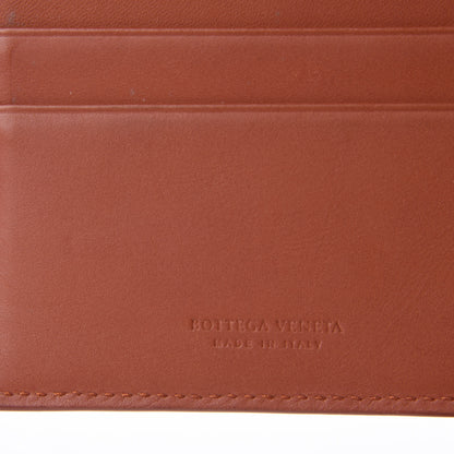 Bottega Veneta Calfskin Intrecciato Bi-Fold Wallet With Money Clip Brique 9 of 13