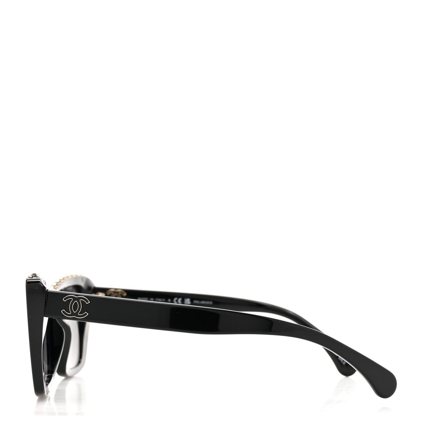 Acetate Butterfly Sunglasses 5540 Black