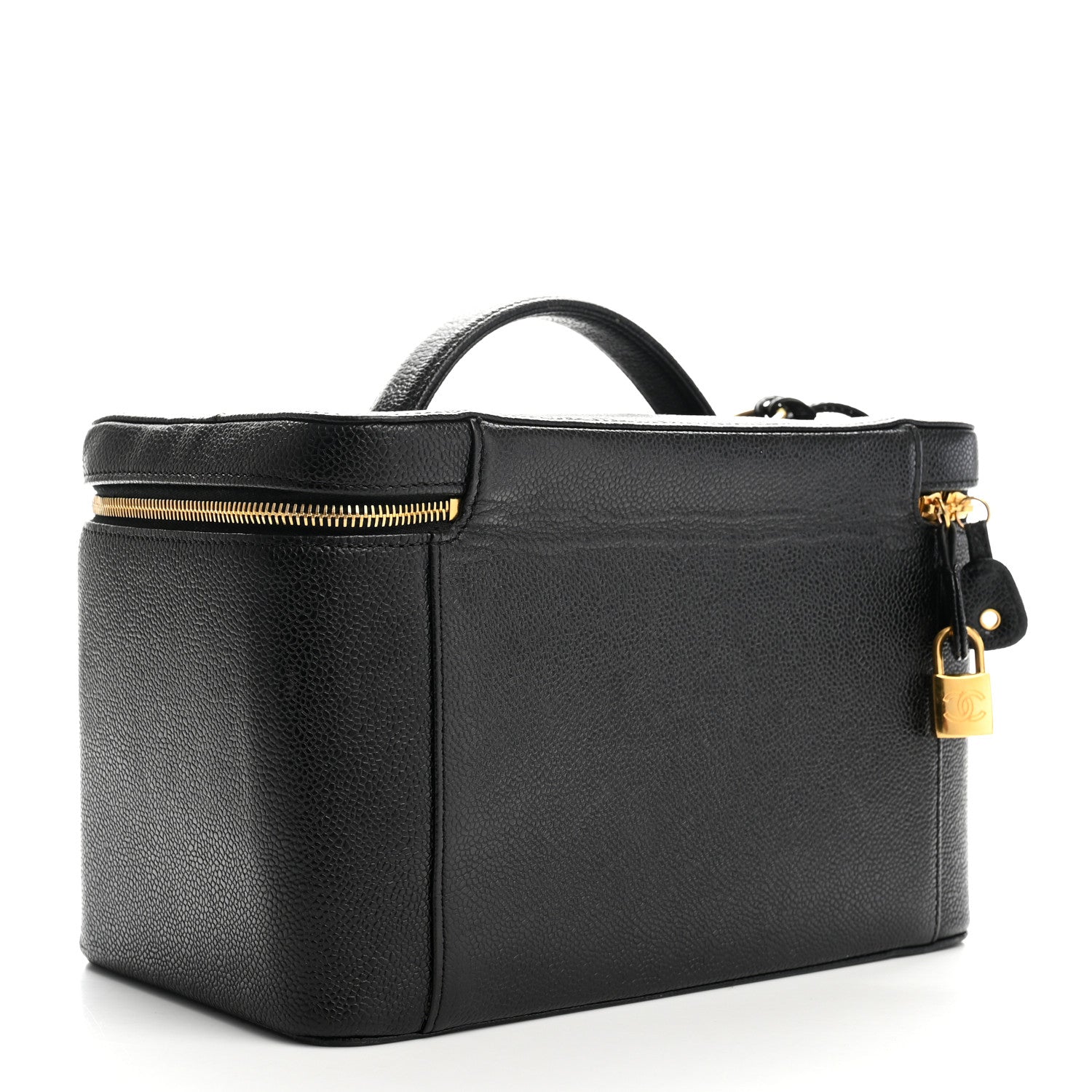 Chanel Caviar Timeless CC Vanity Case Black 3 of 10