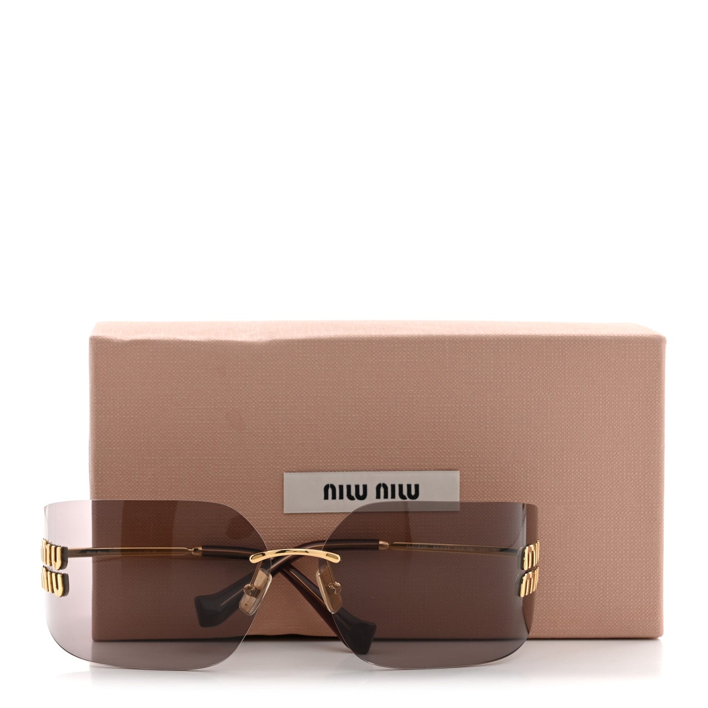 Metal Aube Sunglasses SMU54Y Mauve