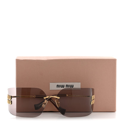 Miu Miu Metal Aube Sunglasses SMU54Y Mauve 7 of 7