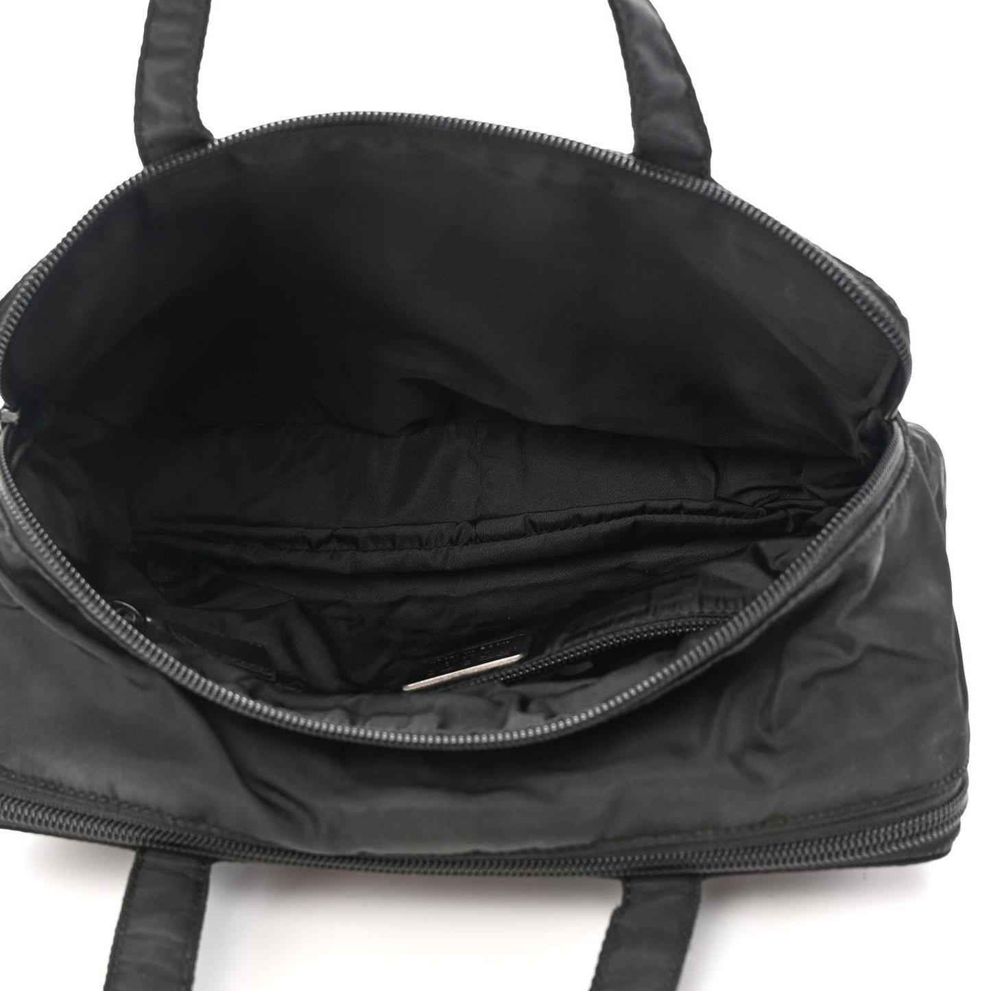 Tessuto Nylon Briefcase Black