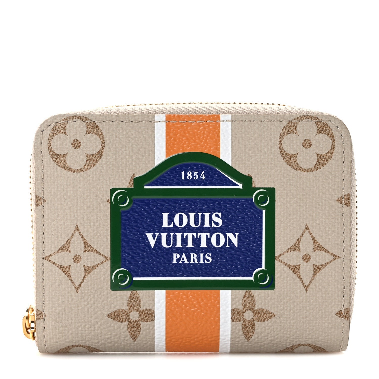 Louis Vuitton Monopaname Zippy Coin Purse Beige Ocher 1 of 8