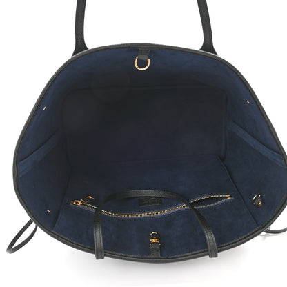Louis Vuitton Empreinte Monogram Giant Neverfull MM Black 7 of 11