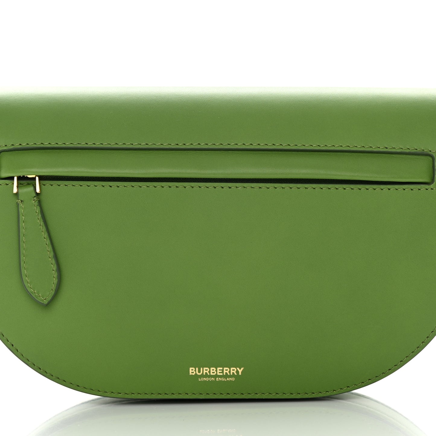 Calfskin Small Olympia Shoulder Bag Green